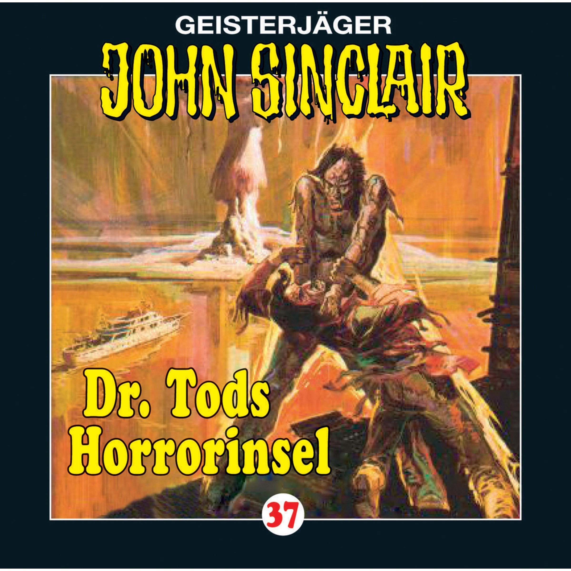 Cover art for Dr. Tods Horror-Insel: John Sinclair 37