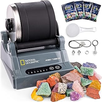 National Geographic Hobby Rock Tumbler Kit NGHOBBYTUMBLER