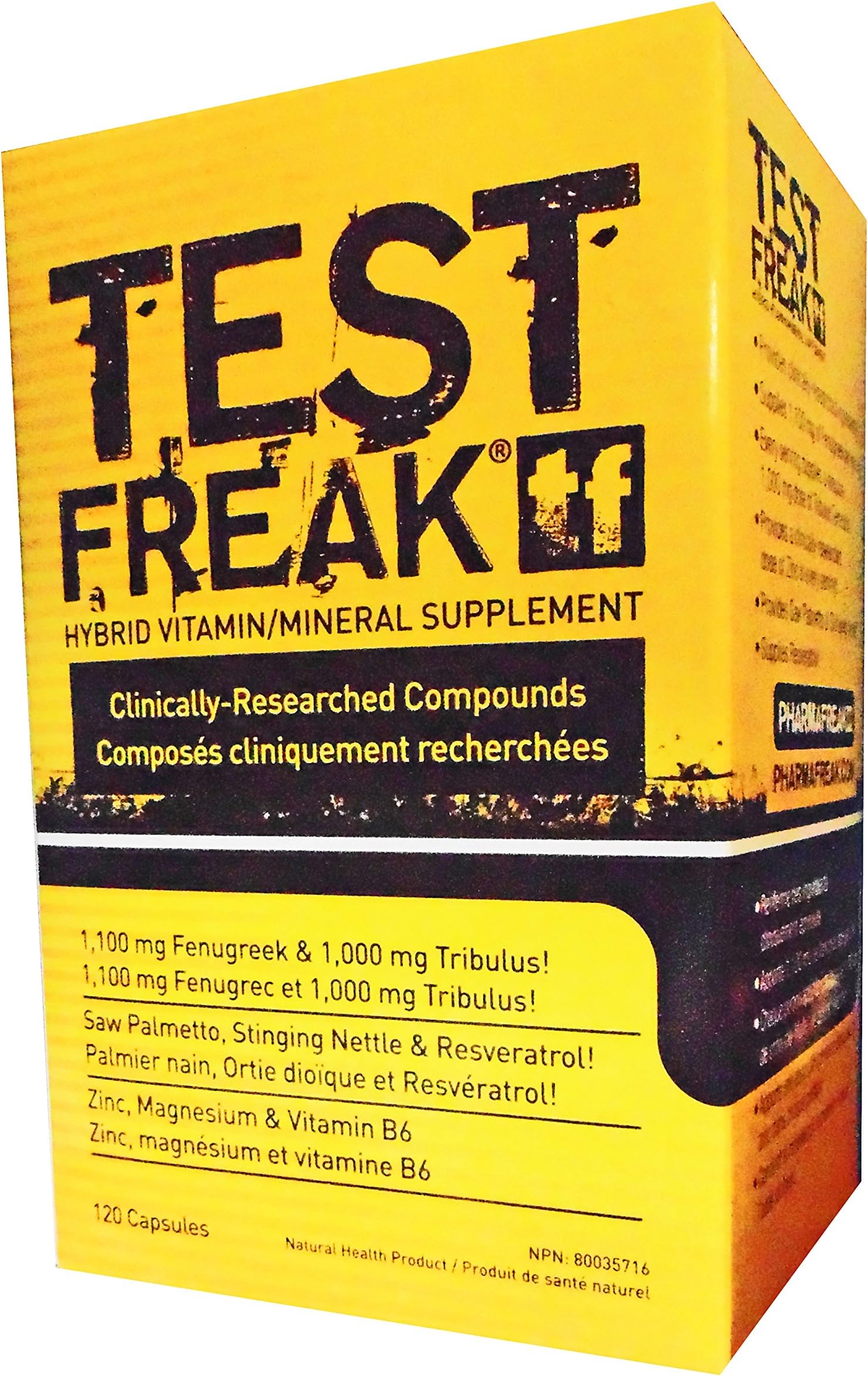 PharmaFreak Test Freak 120 Caps