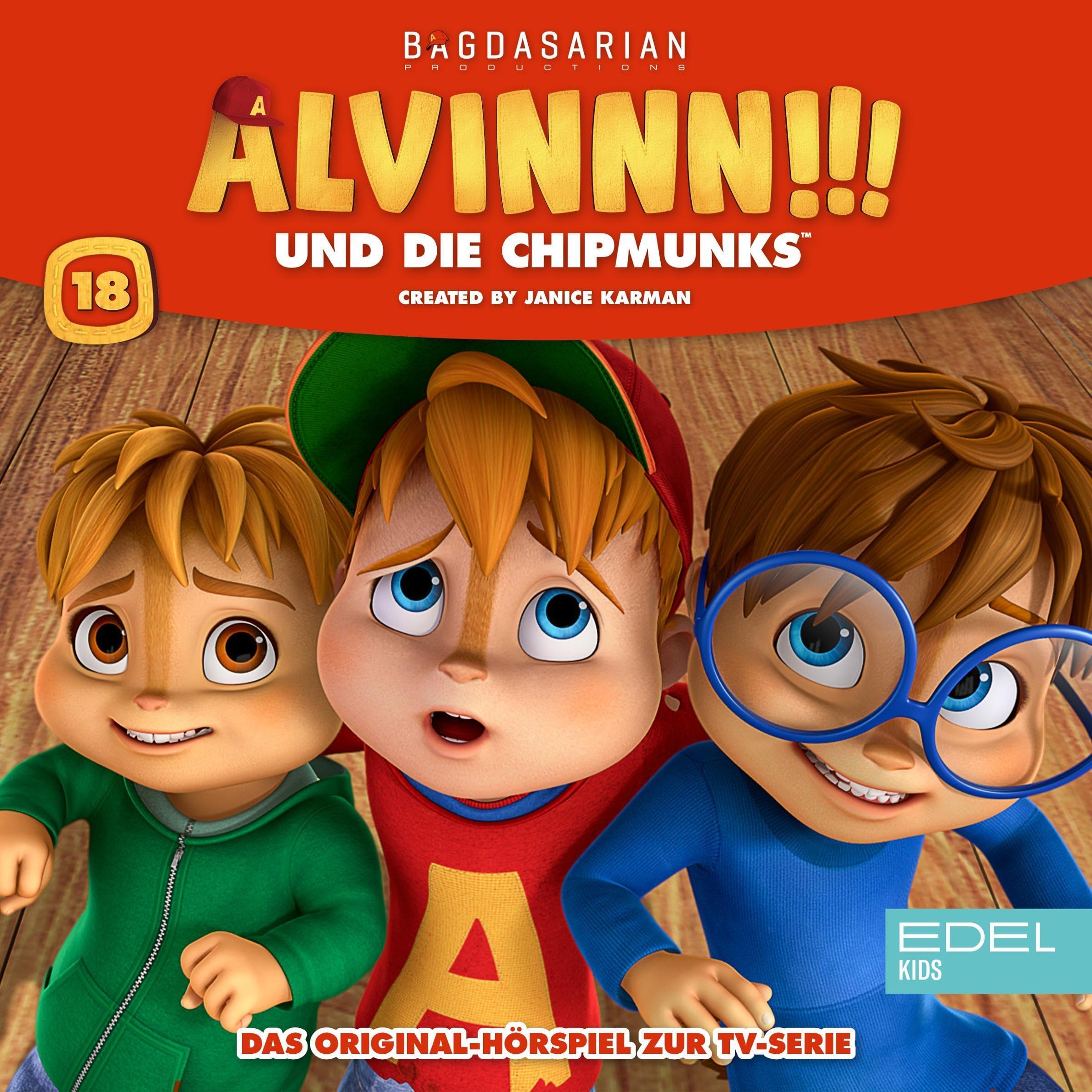 Cover art for Alvinnn!!! und die Chipmunks 18. Das Original-Hörspiel zur TV-Serie