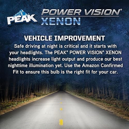 Miniatura 4 de PEAK 9003 Power Vision XENON - Faros delanteros (6055 W, 2 unidades), color blanco brillante