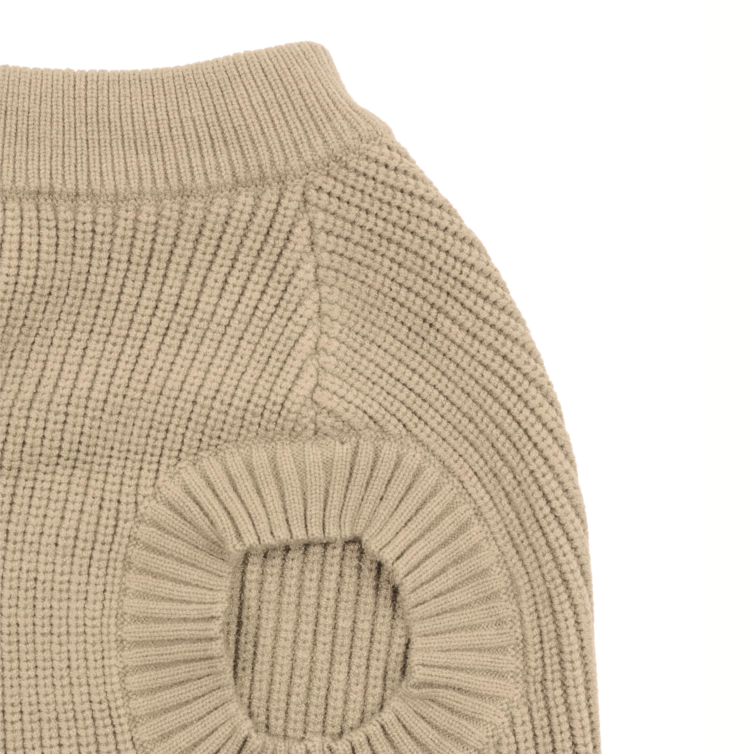Record - Pull pour Chien Tie Dye, Trame épaisse avec Trou pour Laisse et Passants pour Pattes arrière. Longueur du Dos 55 cm. Chaud et Confortable, Parfait pour Les promenades Hivernales| Taupe 2XL