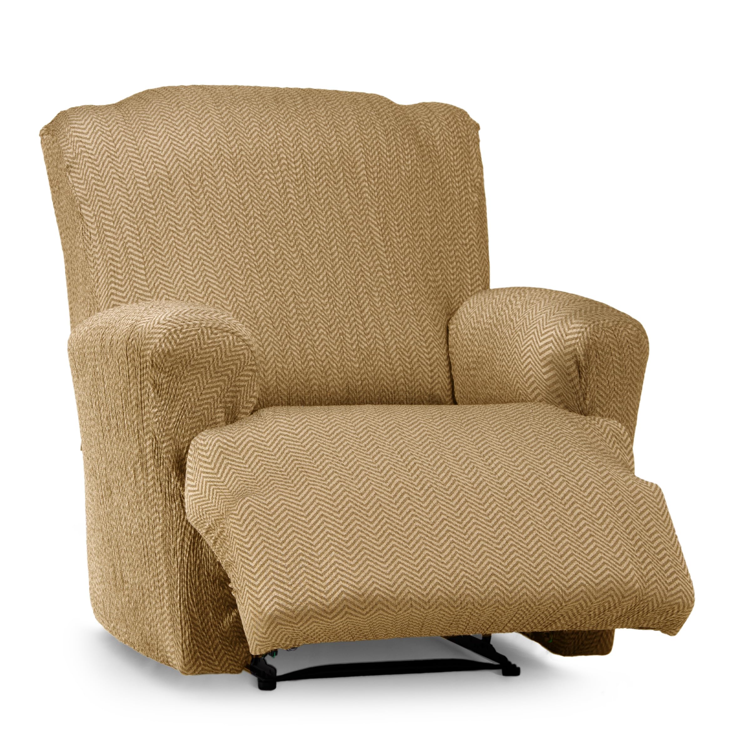 Eysa Luz Stretch Sofa Cover for Relax Recliner - Mustard Colour