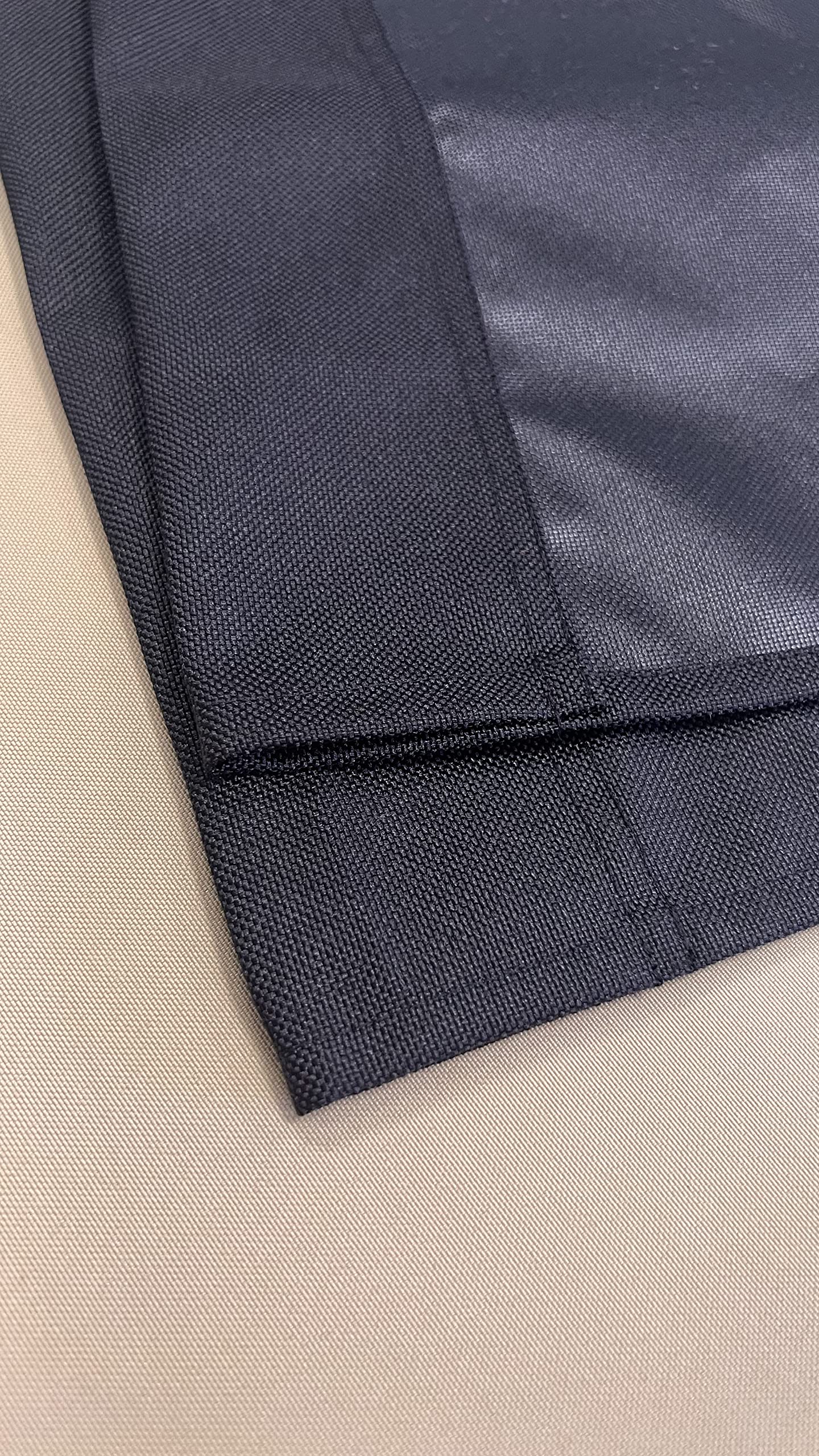 Copertura per dondolo da giardino, colore nero, per mobili da giardino (138 x 52 x 52 cm)