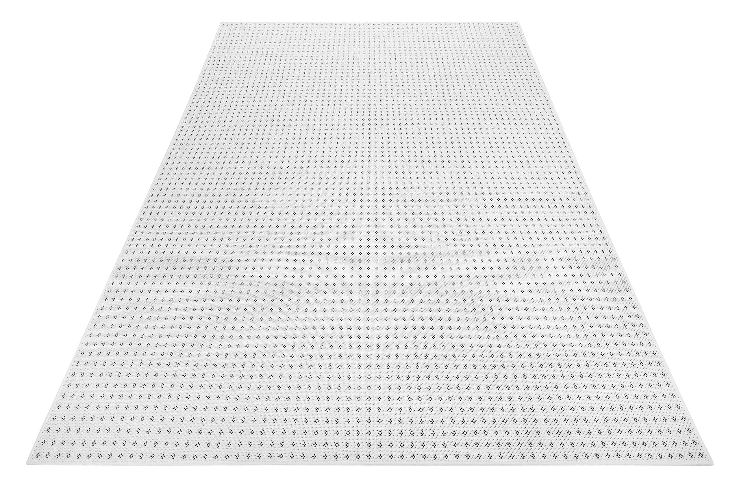 Esprit Home, dywan z krótkim włosiem do wewnątrz i na zewnątrz, bieżnik na taras, balkon, do kuchni, salonu, monroe (160 x 225 cm, biało-czarny)