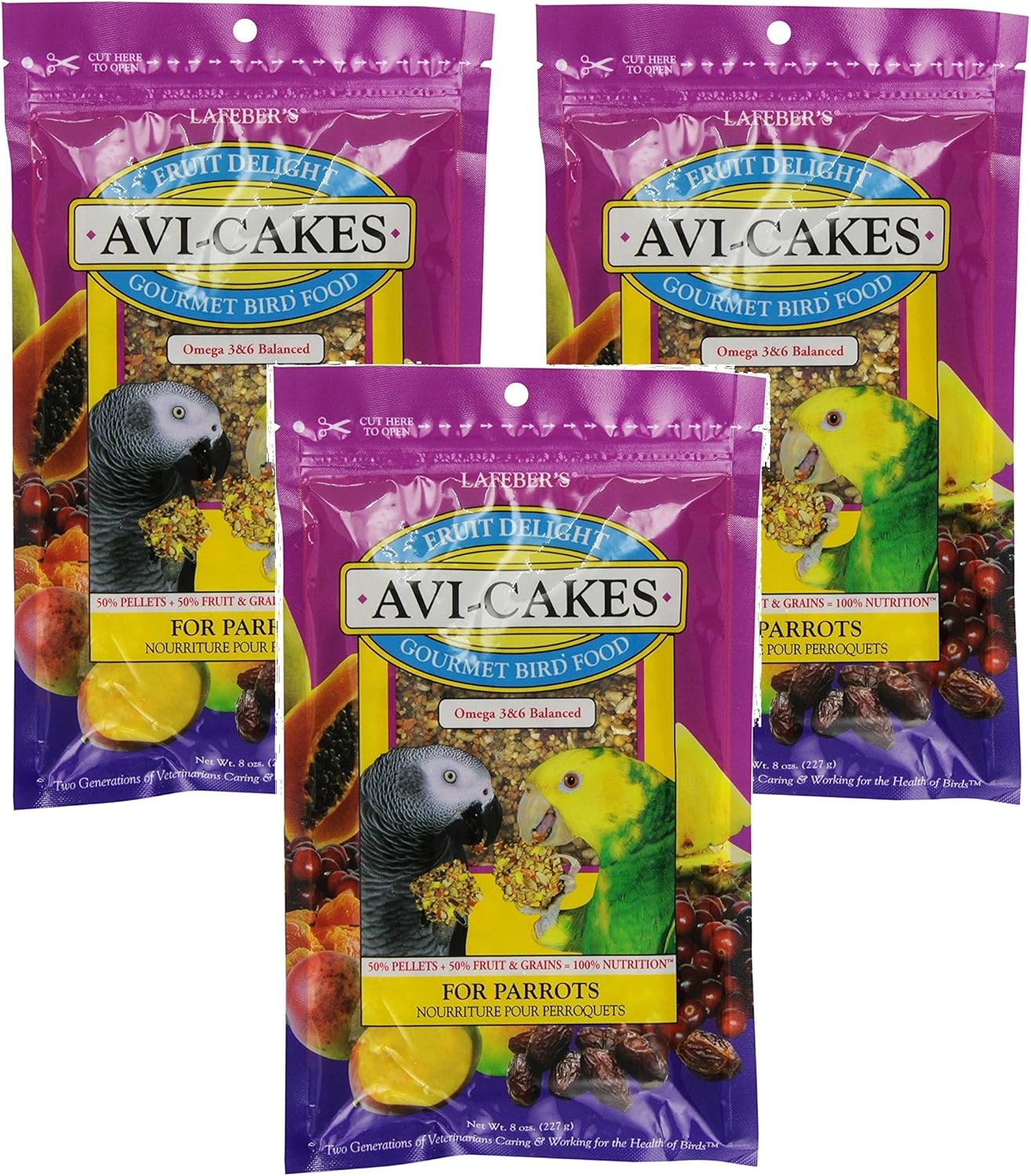 Avi-Cakes Fruit Delight Gourmet Bird Food