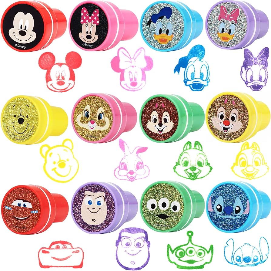 Amazon.co.jp: スタンプ デ ィ ズ ニ ー オールスター ミニ スタンプ