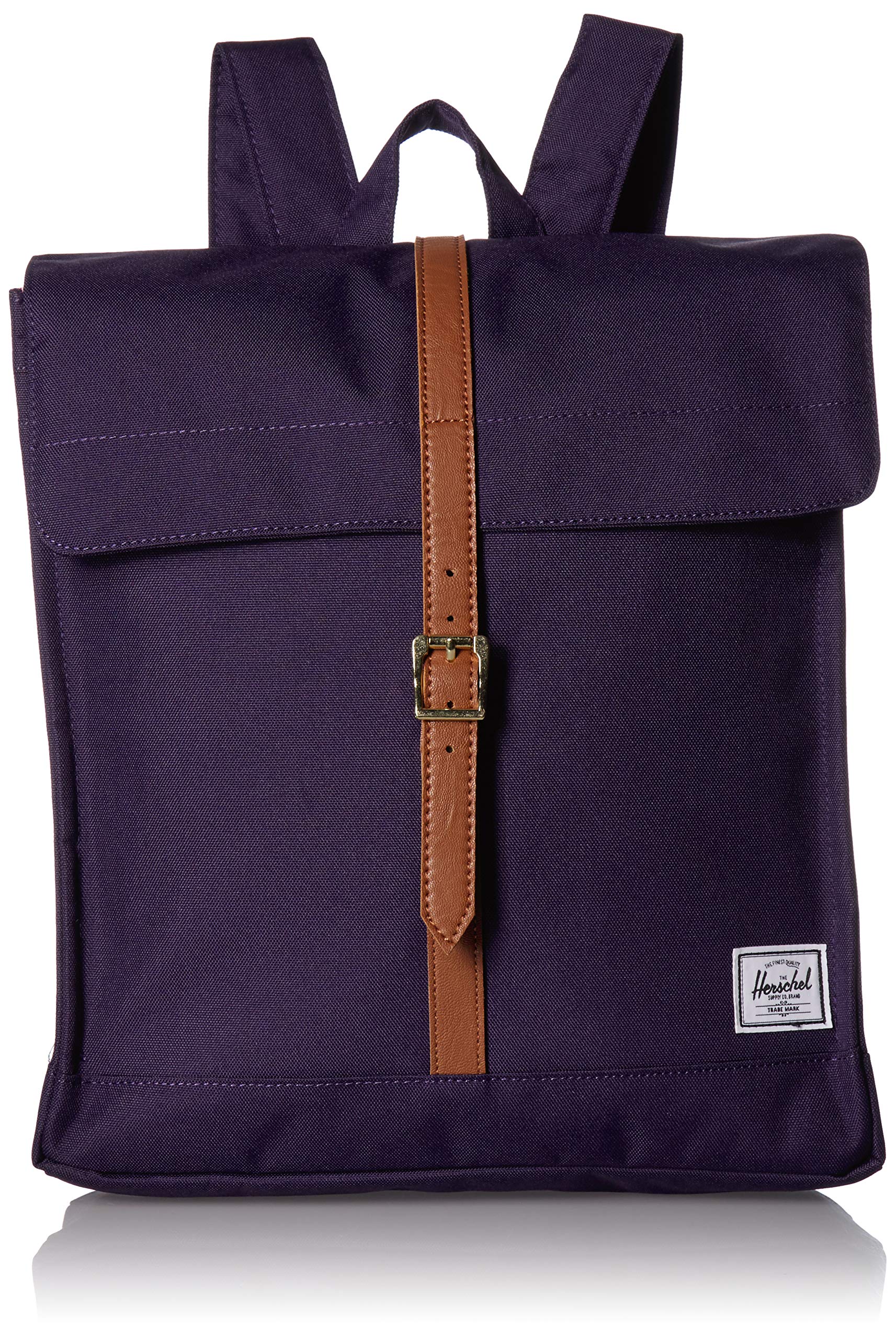 purple velvet backpack