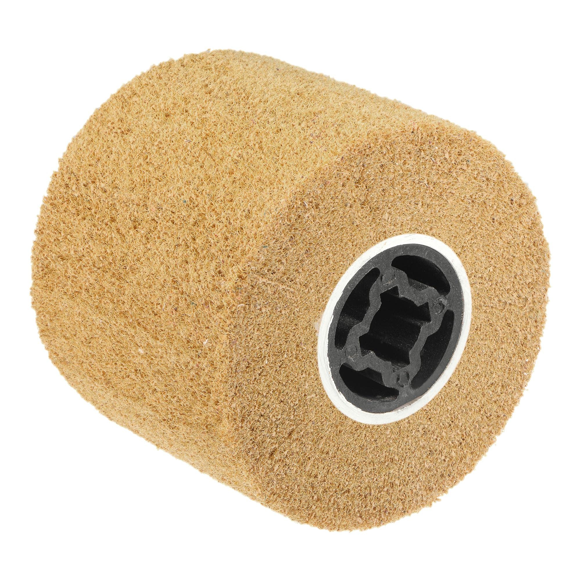 Roue à lamelles abrasives en nylon éliminant les rayures sur l'inox