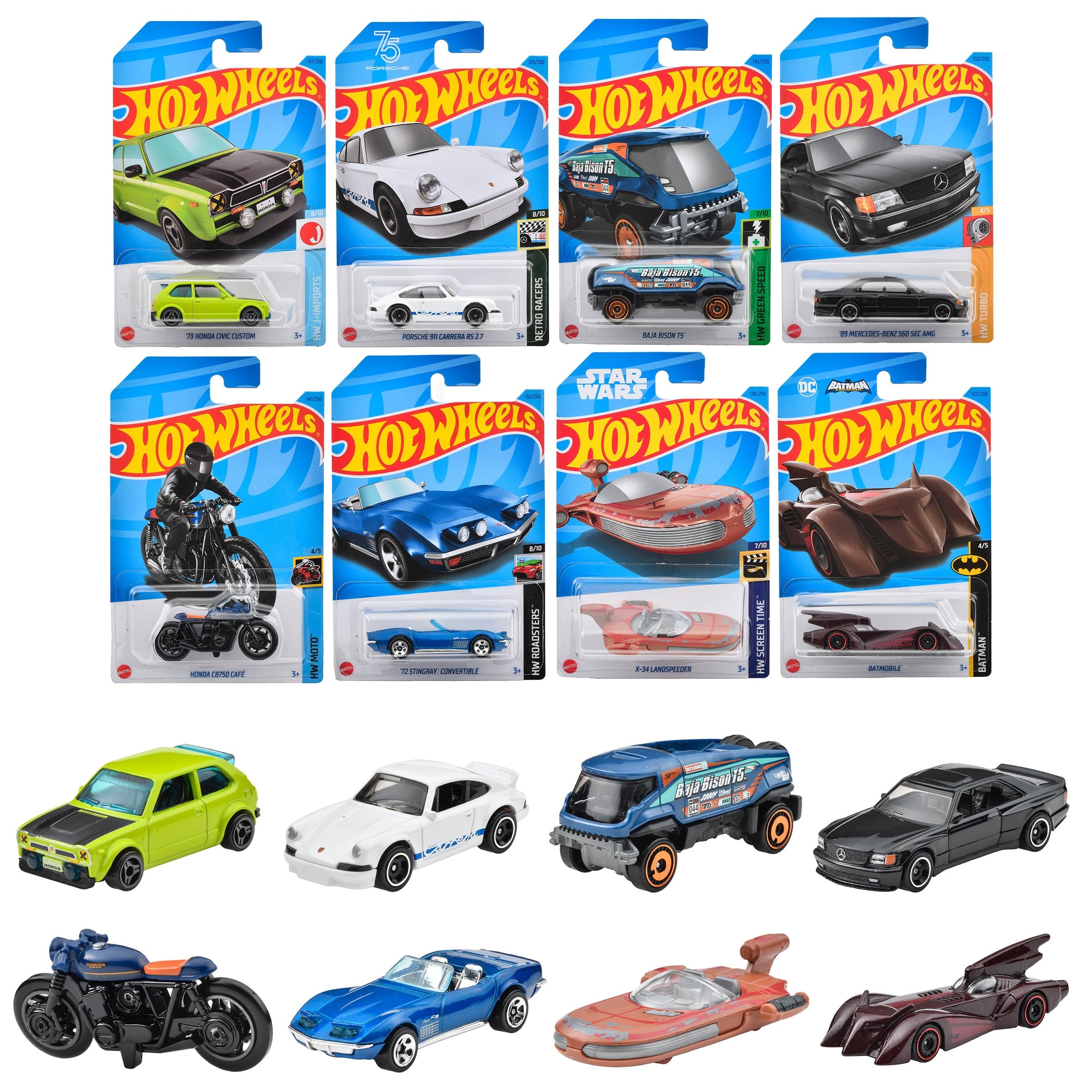 ホットウィール(Hot Wheels) ベーシックカー Lアソートミニカー36台入り BOX販売 3才 98HLC 日本全国送料無料