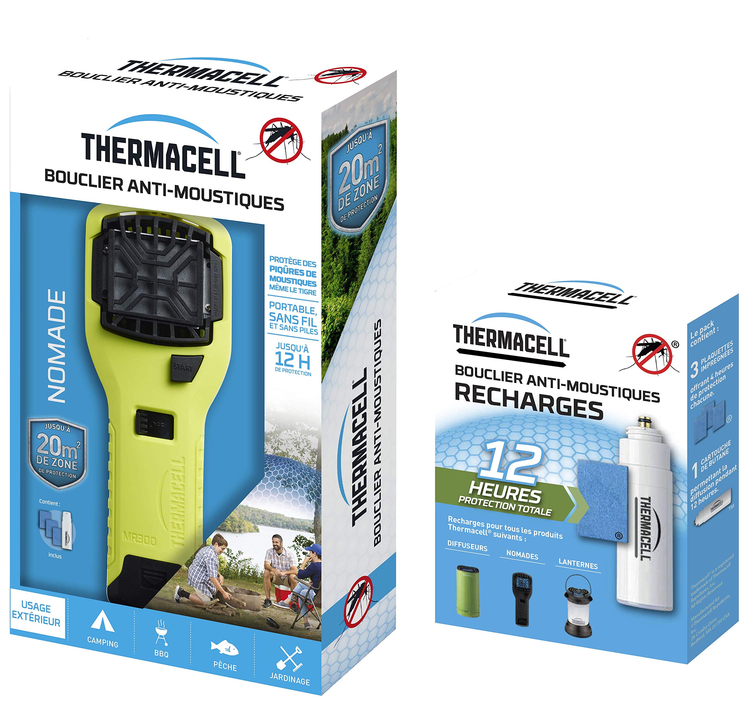 ThermaCELL Portatile Verde Oliva MR300 - Repellente zanzare, mosche e