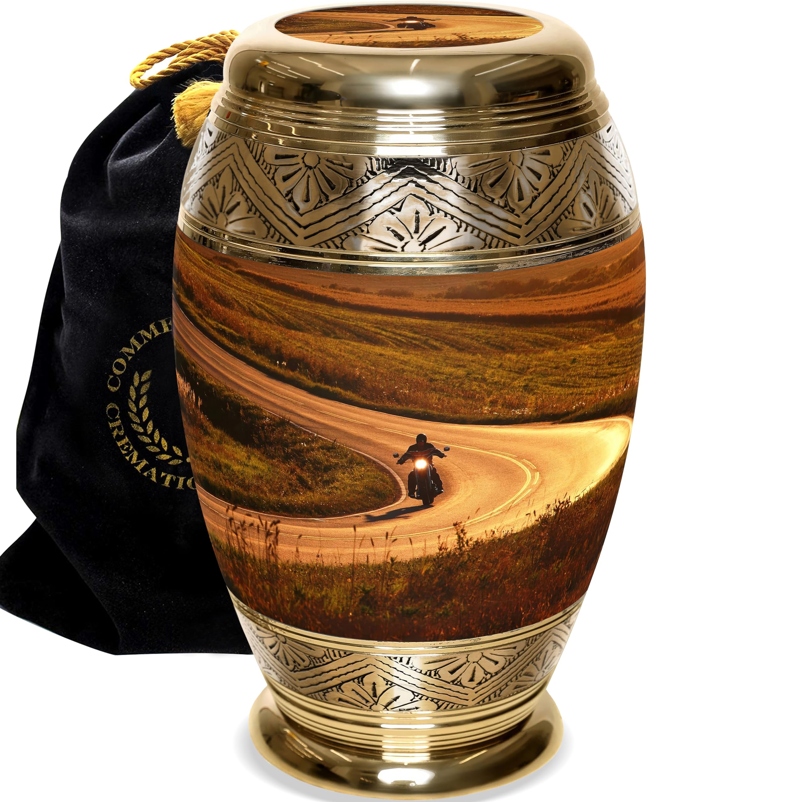 Motorcycle Cremation Urns for Human Ashes Adult Male Urns for Ashes