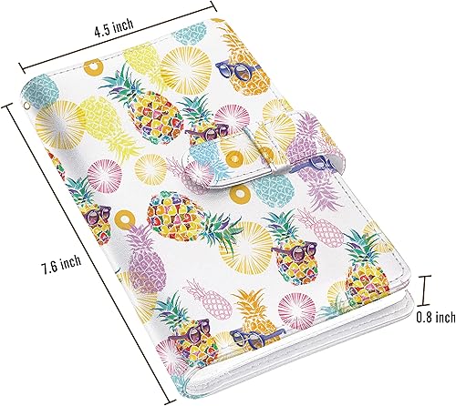 Miniatura 8 de Holoary Álbum de fotos tipo cartera para 128 bolsillos, Fujifilm Instax Mini Album de fotos de 2 x 3 pulgadas, álbum Instax, Polaroid Snap