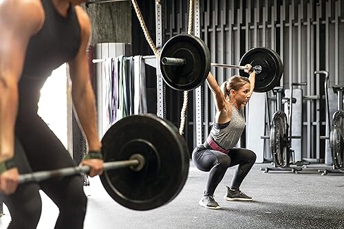 Miniatura 5 de Harbinger Correas olímpicas de nailon para levantamiento de pesas (par)