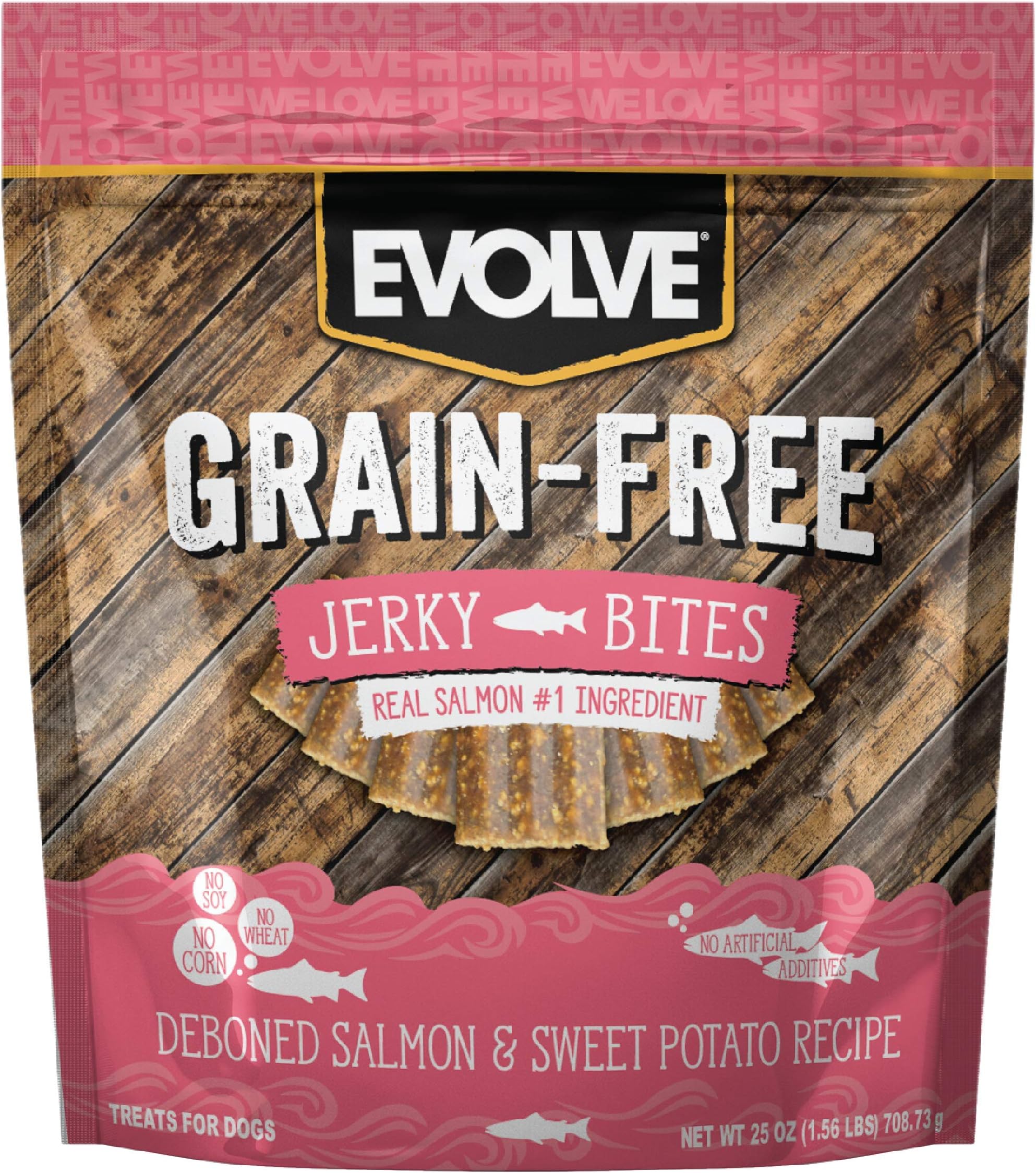 evolve jerky bites