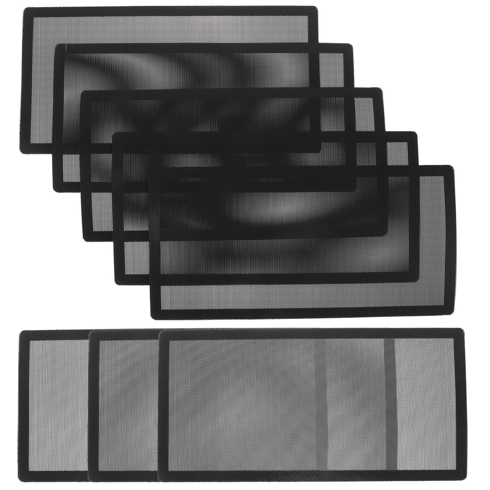 8 coperture magnetiche per prese d'aria, 14 x 28 cm, filtri antipolvere in rete per la ventilazione HomeSystems e schermi magnetici per il registro del soffitto, migliorano la qualità dell'aria e
