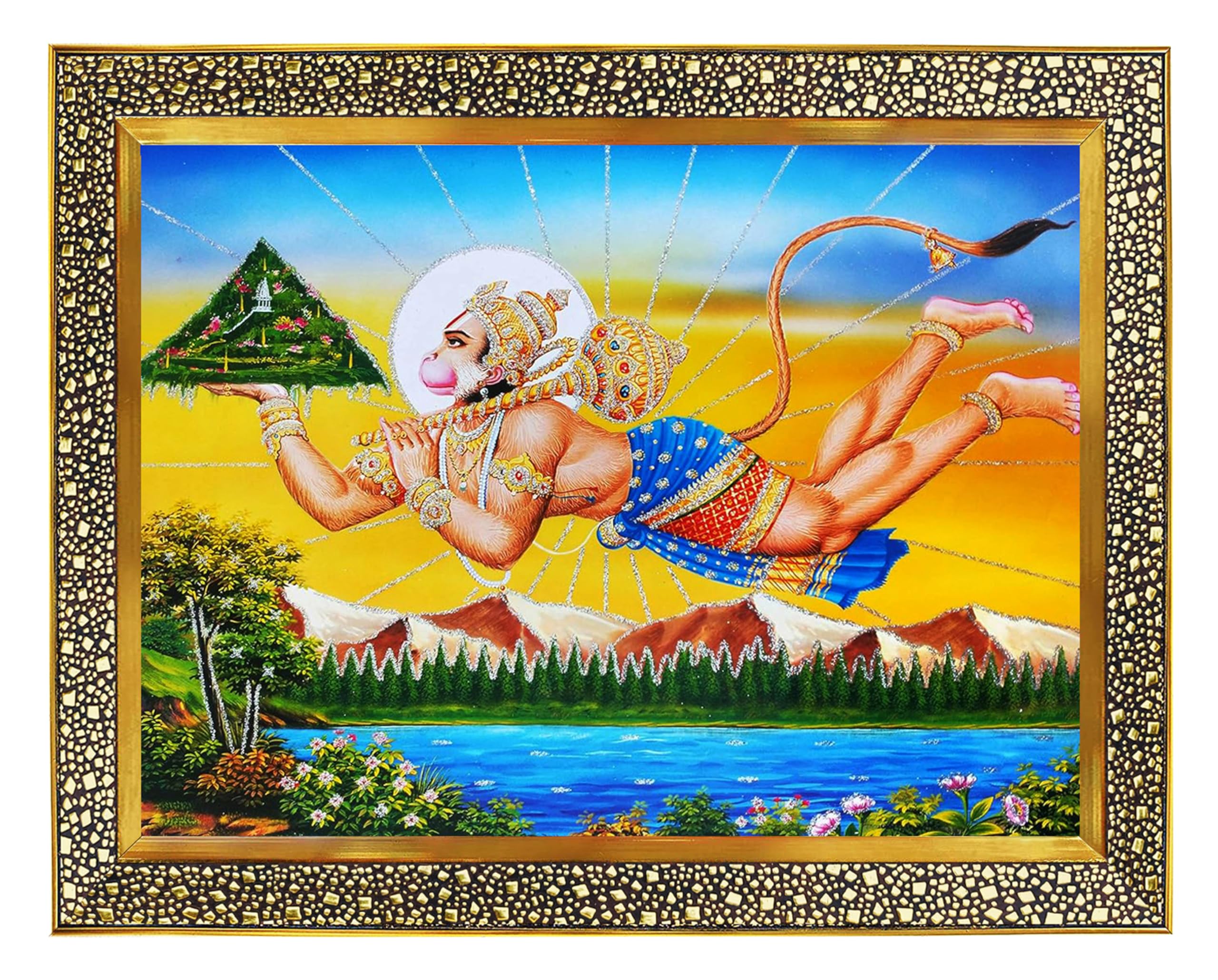 Amazon.com - Khanna Koshtak Hanuman Bajrangbali With Dronagiri