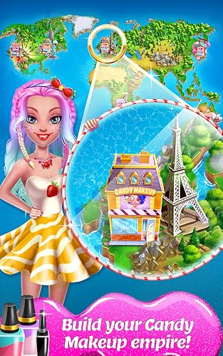 Candy Makeup - Sweet Salon Game for Girls