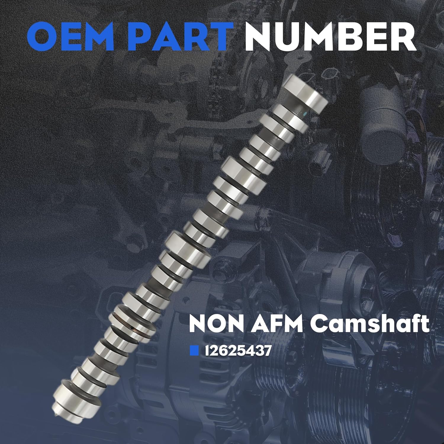 NON/AFM DOD Camshaft Lifters Kit & Head Gasket Bolt Set & Timing Cover Gasket Fit For GM Chevrolet Silverado Trailblazer Suburban Avalanche Tahoe GMC Yukon Sierra 5.3L Truck SUV 2007-2013 12625437