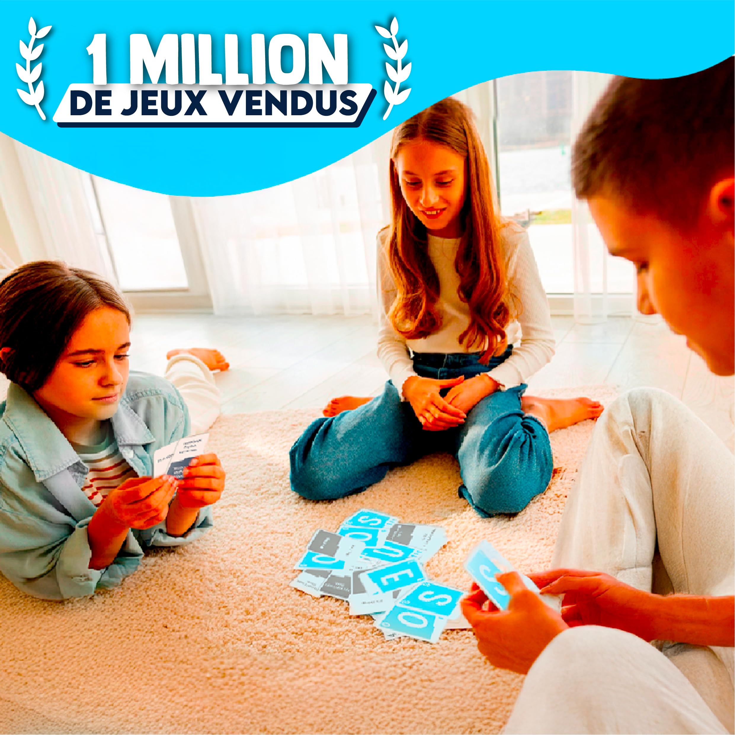 Visiter la boutique ATM Gaming ATM Gaming Speedbac Kids - Jeu de société Enfants - Parfait pour Mettre l'ambiance en Famille - 2 à 7 Joueurs - Grand Prix du Jouet 2024 - A Partir de 7 Ans in use