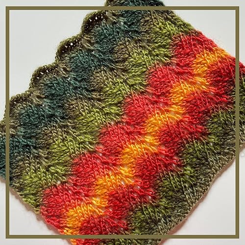 Miniatura 6 de Wool Wonders - Ovillo de lana con diseño de ombré medio pesadopeso Aran #4, 30% lana australiana y 70% acrílico, 8 madejas, 28.22oz12800 yardas