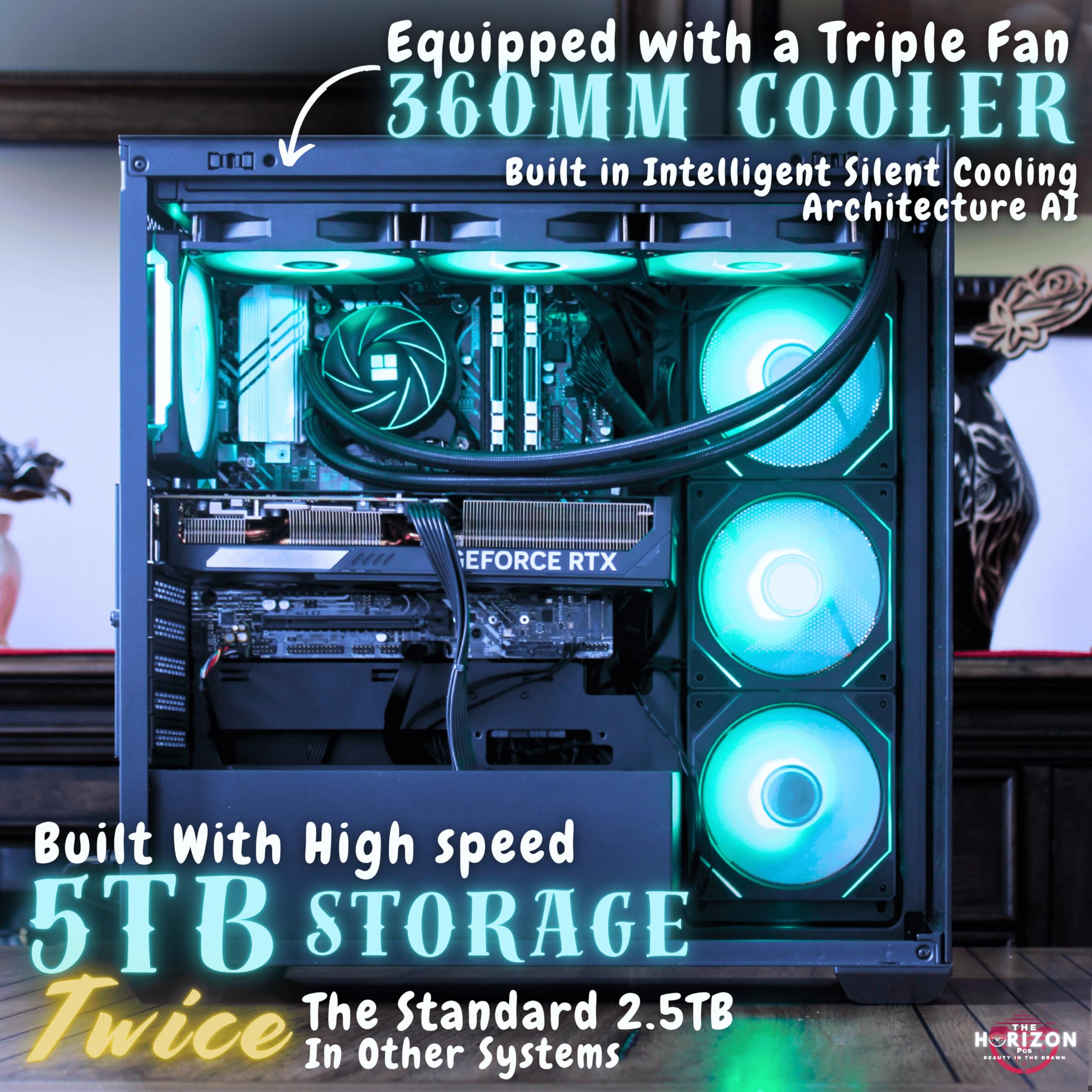 Amazon.co.jp: The Horizon Autherium Dragon RGB I9 RTX ゲーミングPC 