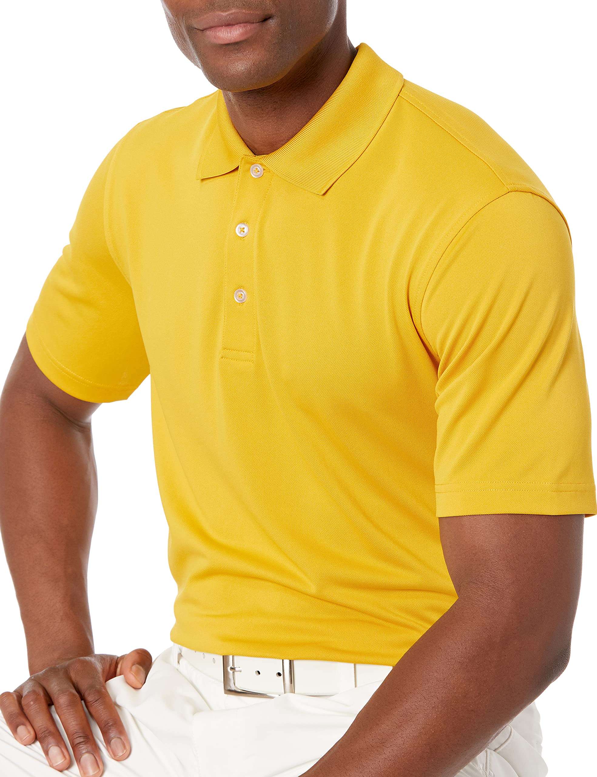 Amazon Essentials Polo Ad Asciugatura Rapida vestibilità Regolare - Colori Fuori Produzione Uomo