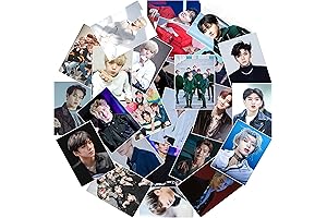 25 PCS Monsta X Photocard Decal Kpop Album Decorate Stickers