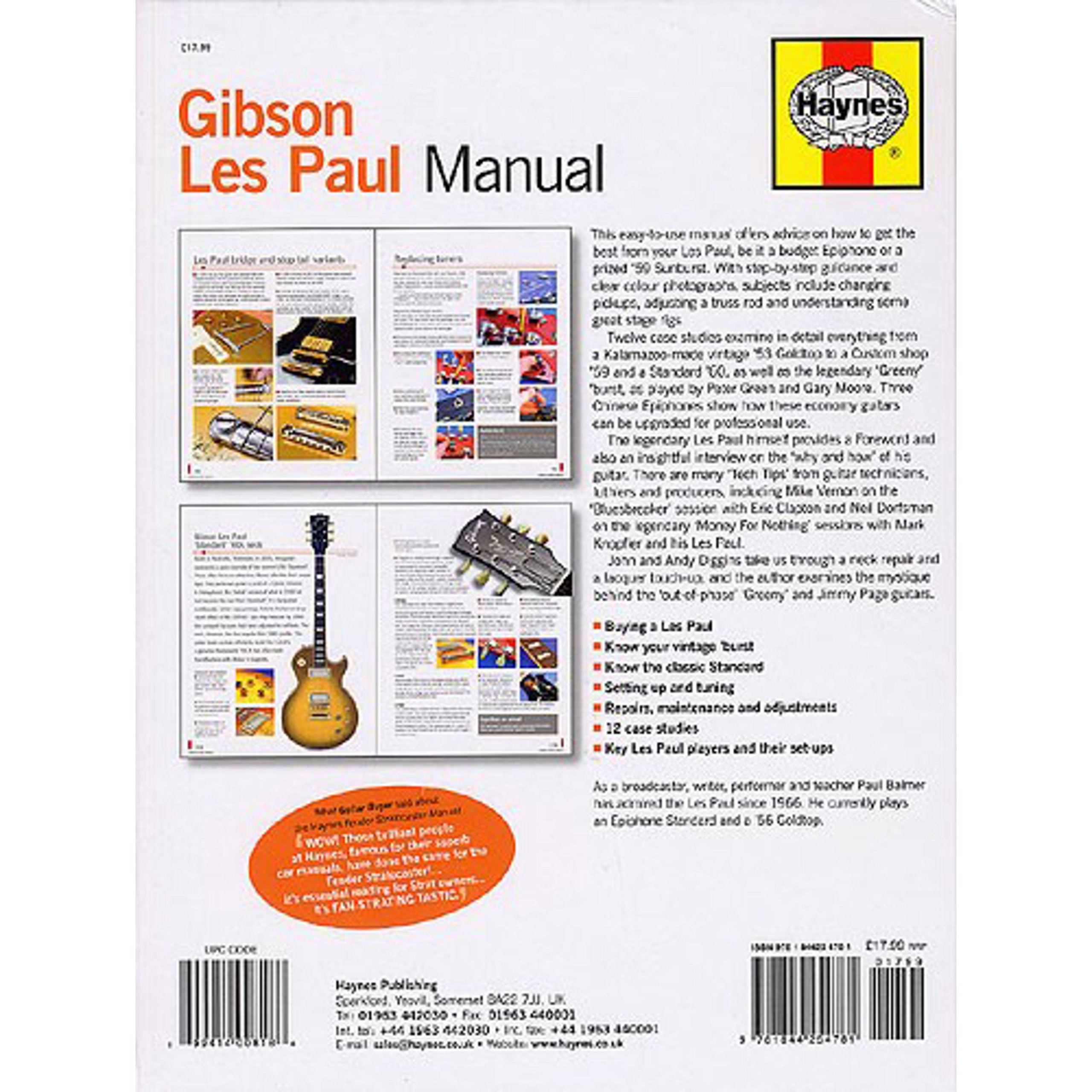 Gibson Les Paul Manual: How to Buy, Maintain and Set Up the