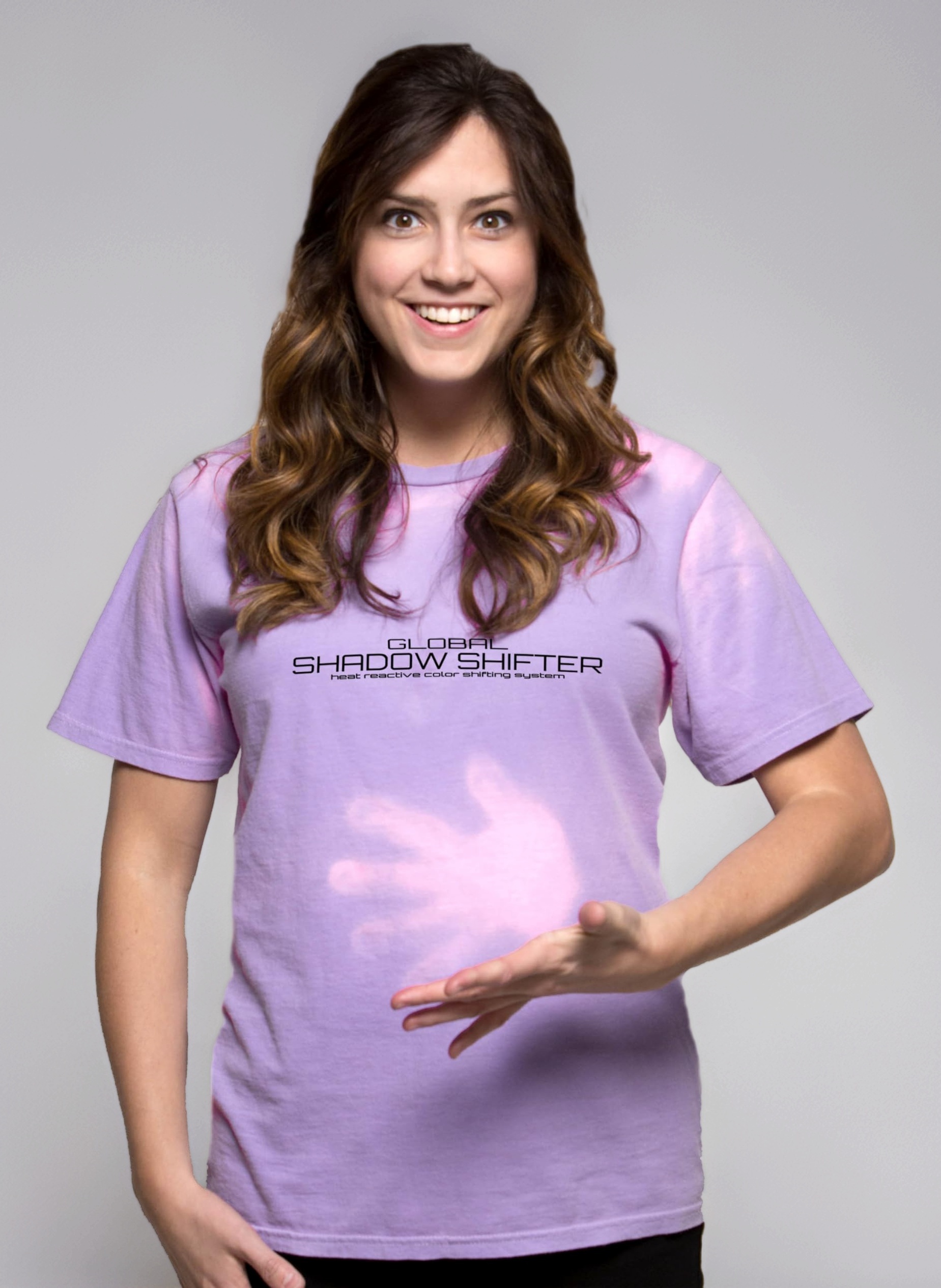 Shadow Shifter Global Colour Changing Adult Short Sleeve T-Shirts for Men and Women Heat Reactive Like 90s Hypercolour