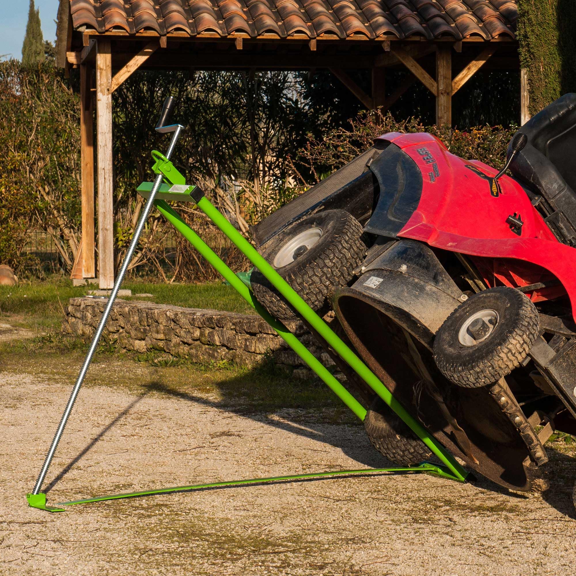 WERKA PRO Cortacésped autoportado a Tornillo Carga máxima: 400 kg