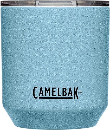 CamelBak Horizon - Vaso de 10 onzas, vaso de cóctel, acero inoxidable aislado, tapa de tres modos