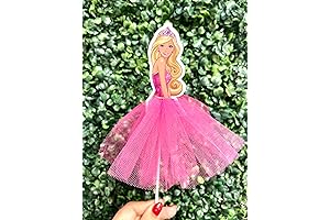 Barbie Cupcake Toppers: Sweet Pinks for Majestic Celebrations