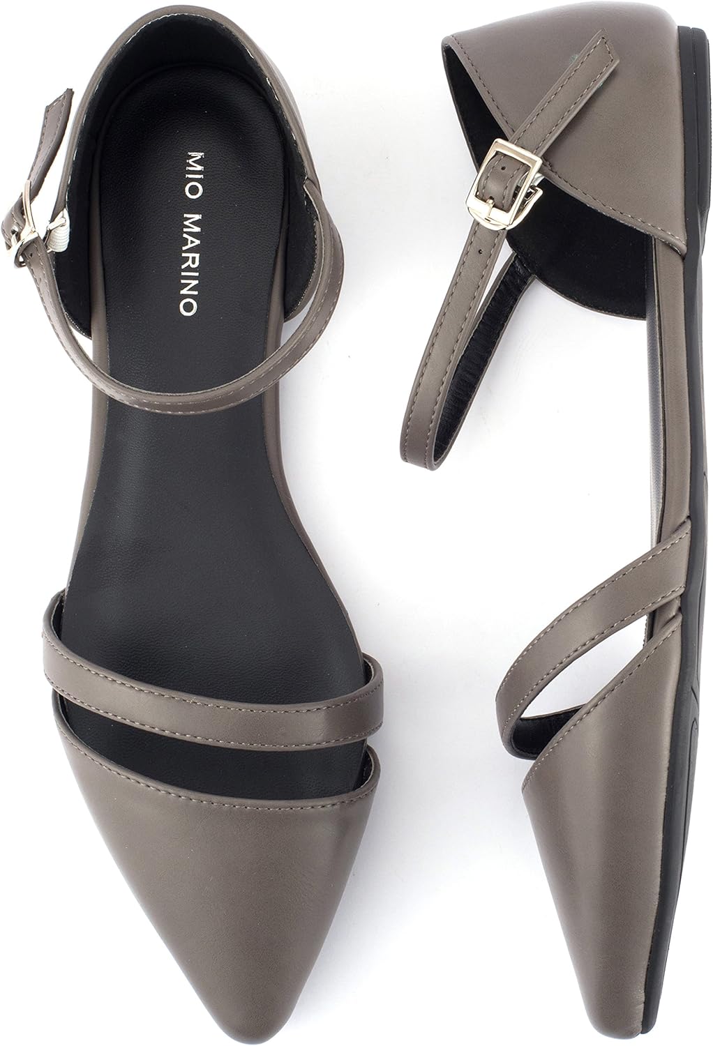 Mio Marino Ballet Flats Shoes for Women - Pointed Toe Flats Dress Shoes for Women - Image 8