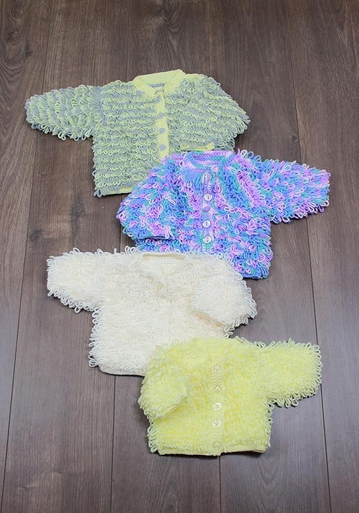 crochet loopy cardigan pattern