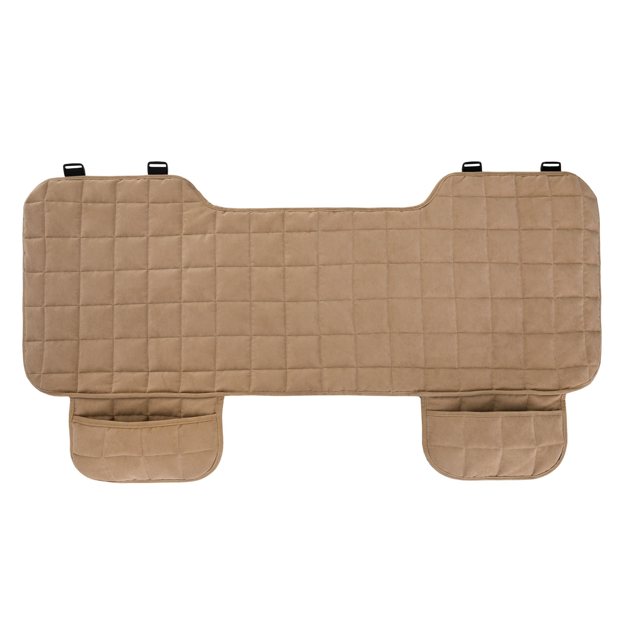 PillowPrim Koc dla psa na tylną kanapę – odporny na zarysowania koc ochronny dla psa na tylne siedzenie – ochrona wnętrza samochodu, vana, SUV – idealny dla dzieci i zwierząt domowych – 130 x 45 cm