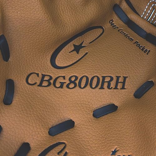 Miniatura 3 de Champion Sports Guante físico Ed. de 11 pulgadas, parte delantera de cuero suave y parte trasera de malla de nailon para un agarre cómodo, correa