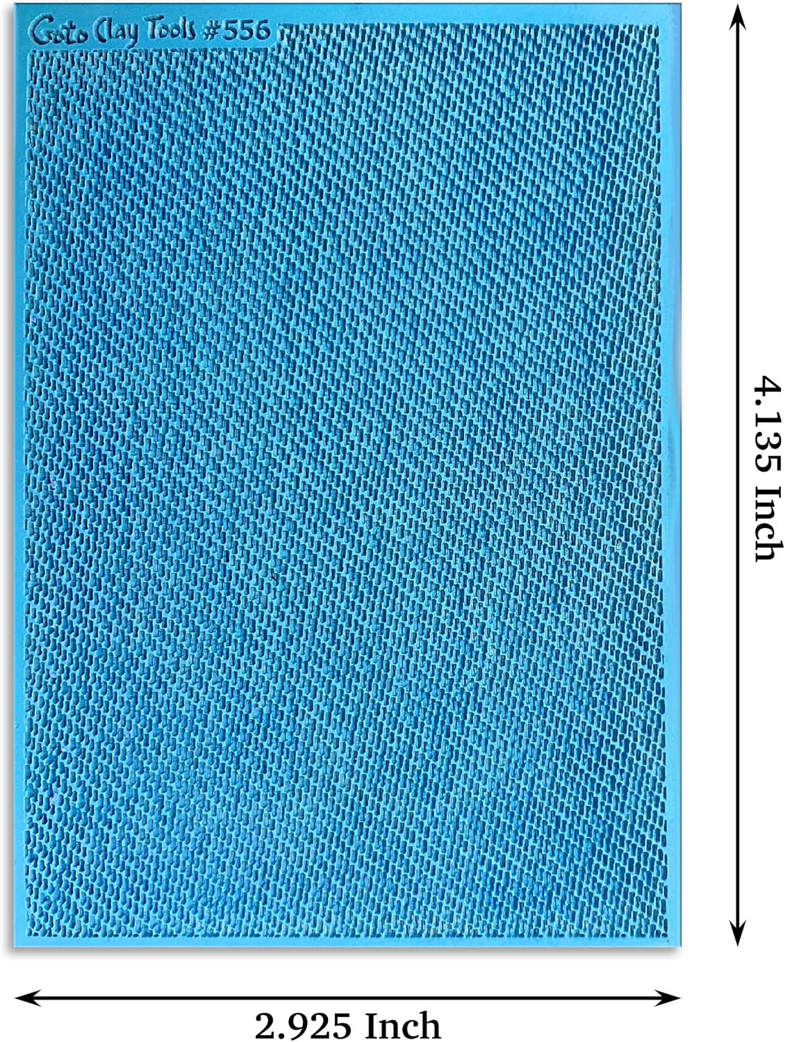 GOTO CLAY TOOLS Jeans Texture Sheets for Polymer Clay, Achieves the Same Texture as a Polymer Clay Roller, Jeans Fabric Texture mat for Polymer Clay – TM-556