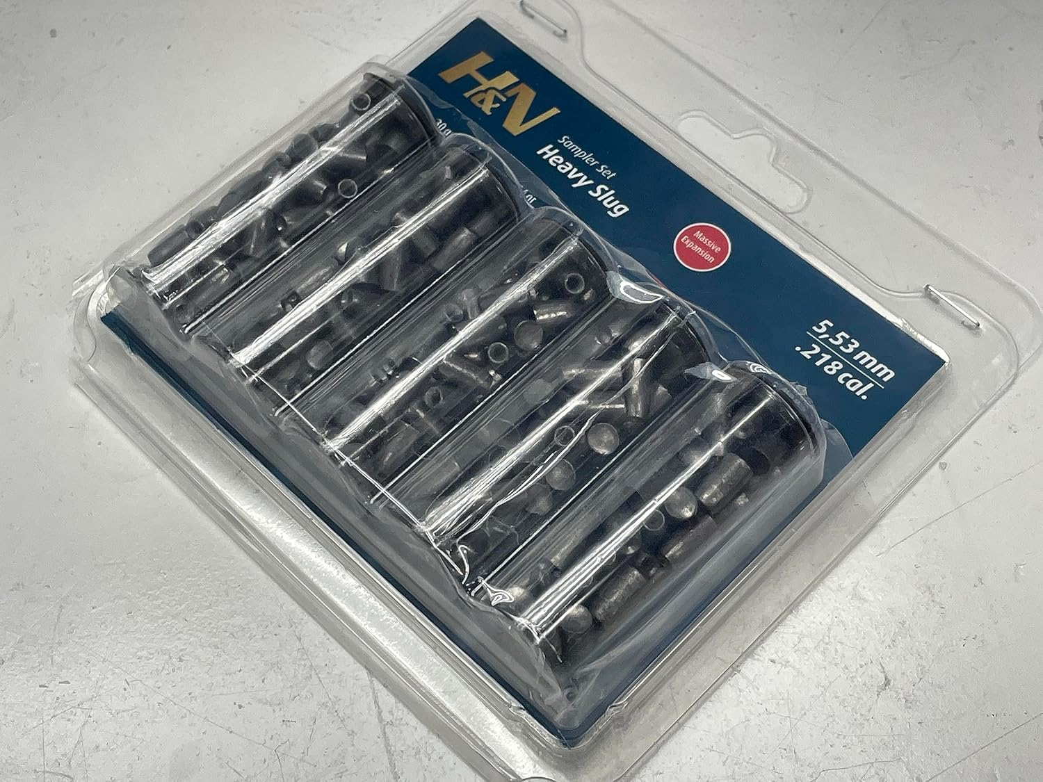 Haendler & Natermann H&N Slug HP II Sampler, 218 Cal, 5 Types