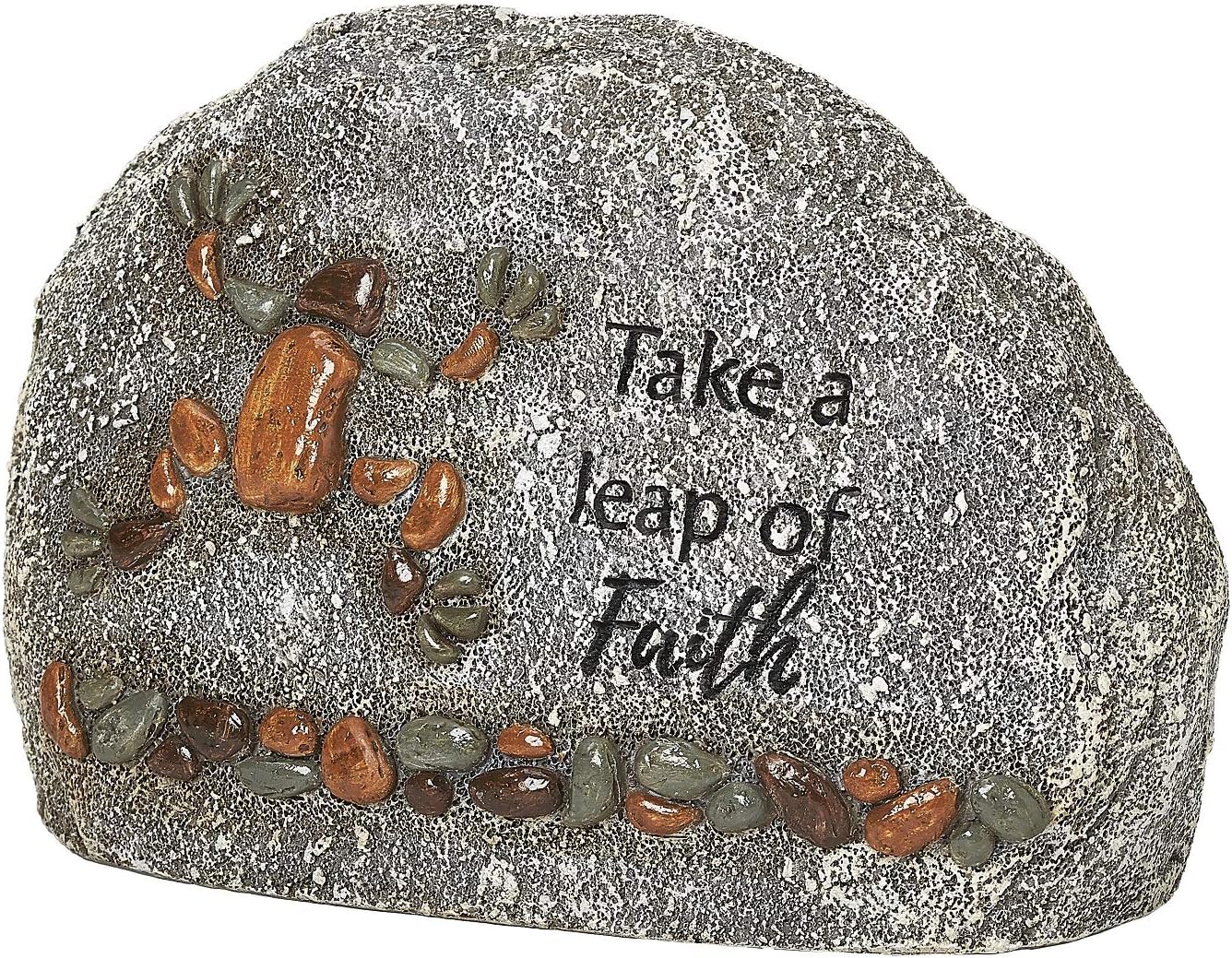 Roman 4-inch Frog Pebble Stone