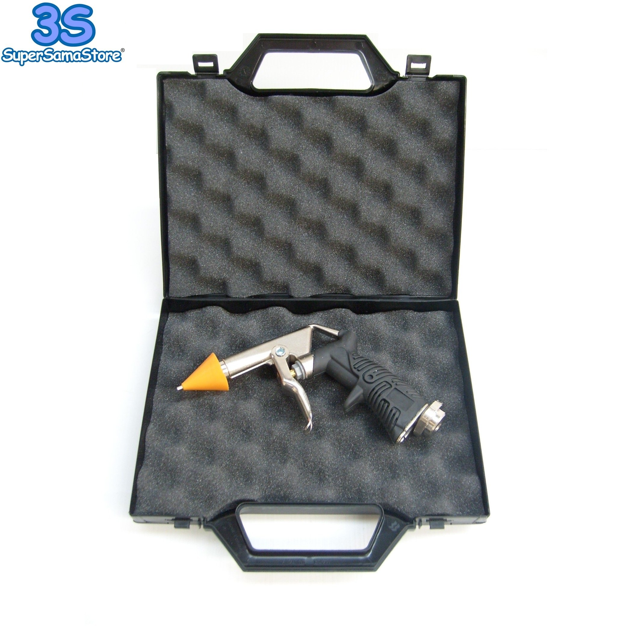 3S SuperSamaStore BEL.F600+PTL.01 Bombola 600 ml con Pistola Flush Gun per Pulizia Linee Frigorifere, Detergente Compatibile con Gas e Oli Refrigeranti Climatizzazione