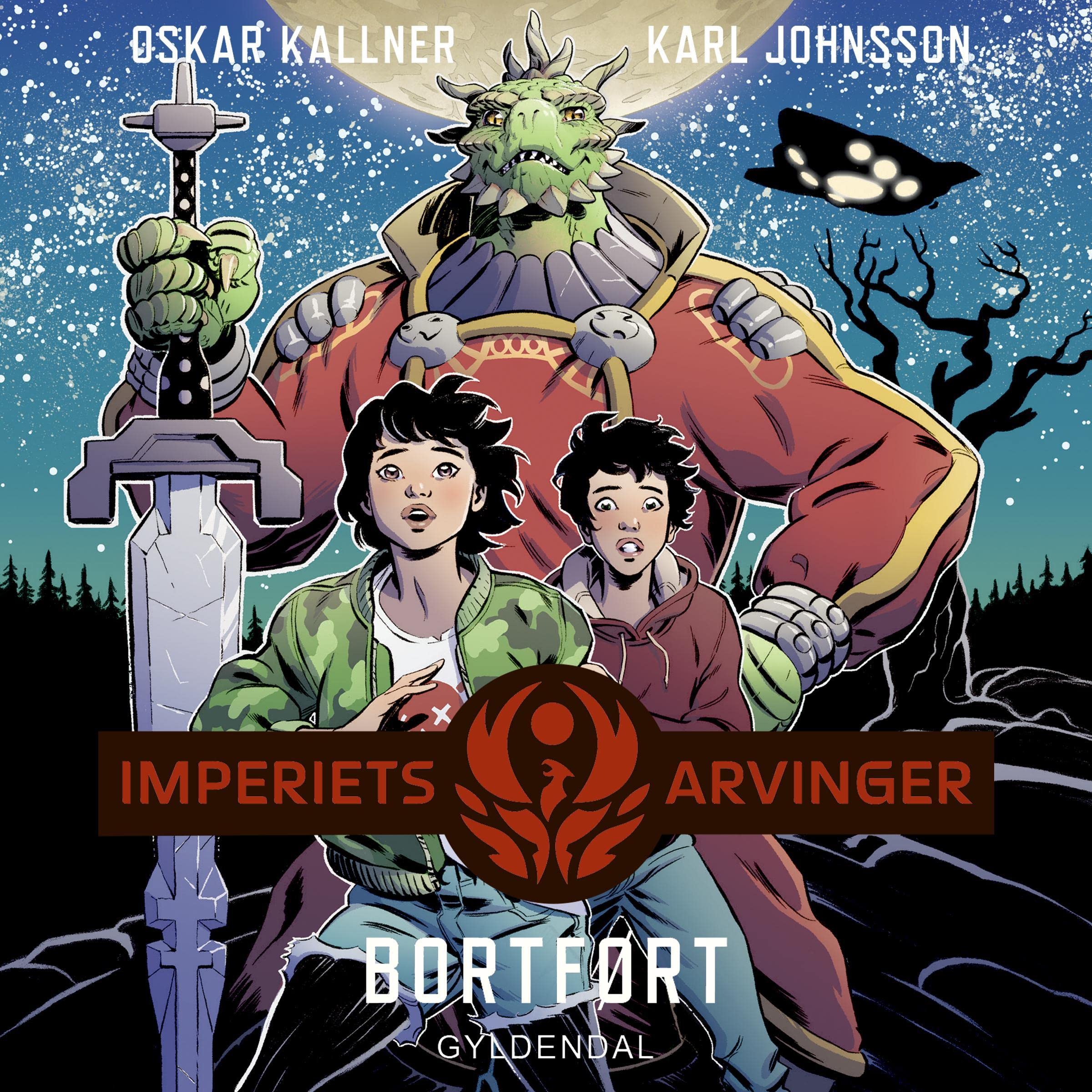 Cover art for Bortført
