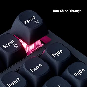 لوحة مفاتيح ميكانيكية لاسلكية مخصصة JamesDonkey J4، 2.4 جيجا هرتز Bluetooth QMK 80% Layout RGB، مفتاح أحمر قابل للتبديل السريع متوافق مع Mac Windows Linux، أغطية مفاتيح متينة PBT للألعاب - أزرق داكن