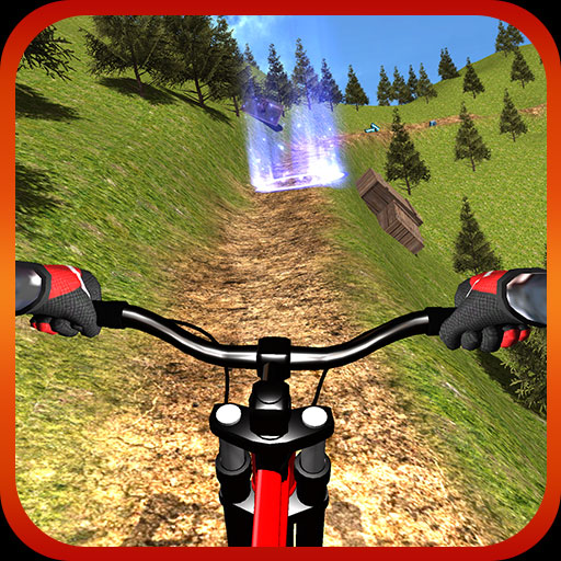 Mountain Downhill BMX Racing