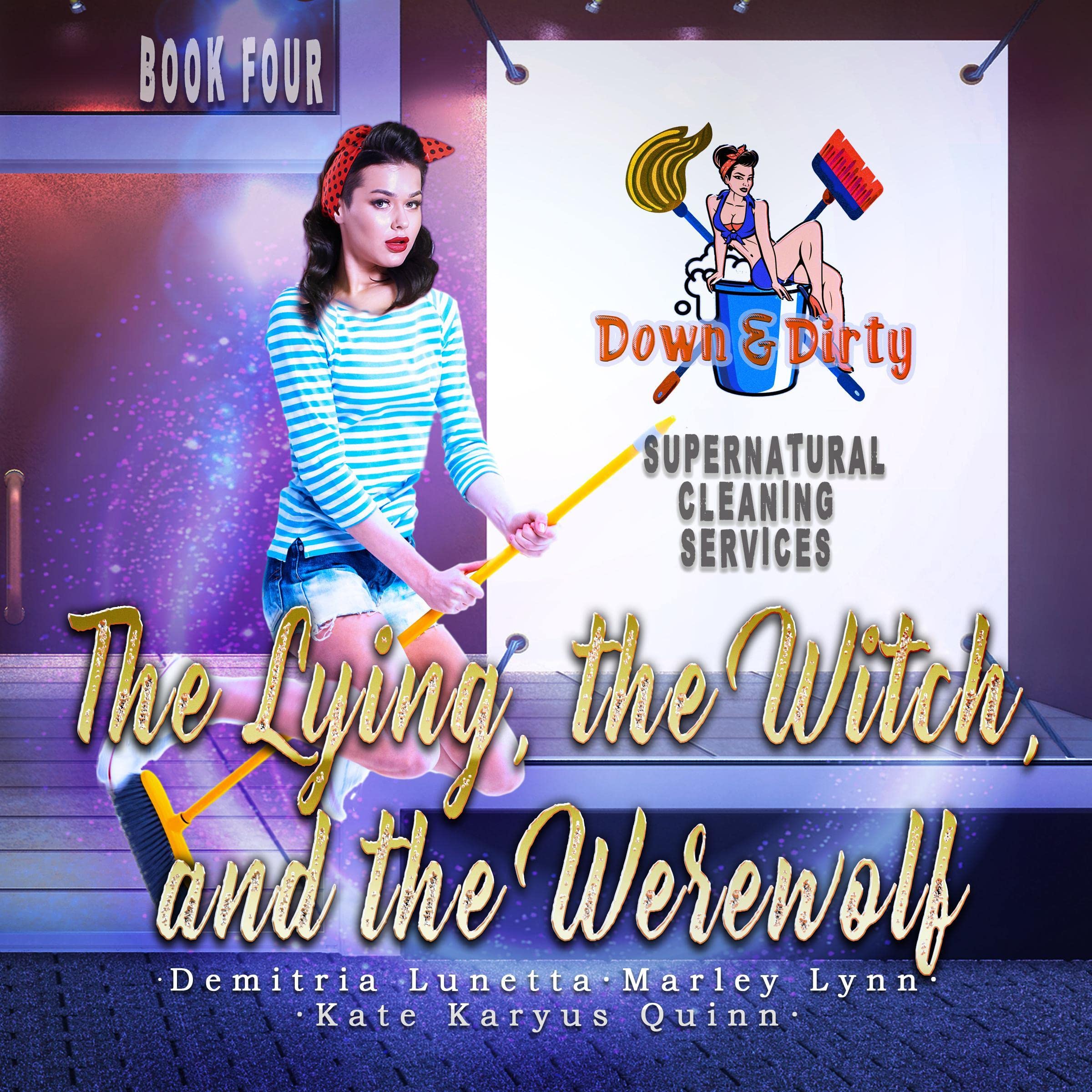 Cover art for The Lying, the Witch, and the Werewolf