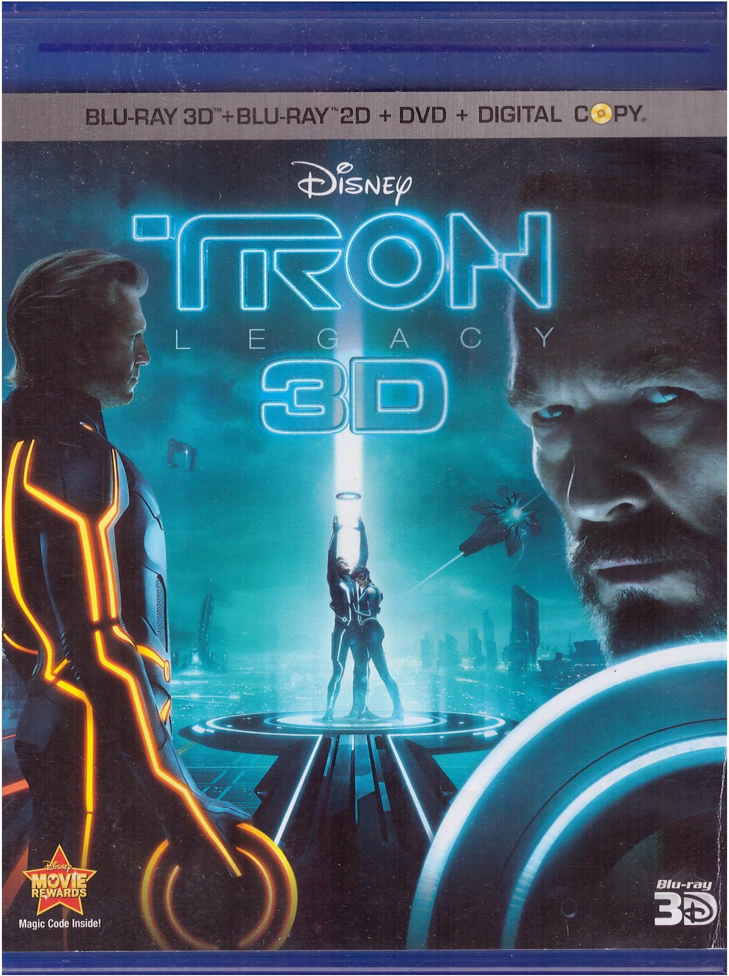 Tron: Legacy (Four-Disc Combo: Blu-ray 3D / Blu-ray / DVD / Digital Copy)