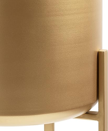 Miniatura 7 de Kate and Laurel Gabi Glam - Soporte de metal de dos piezas para interiores para exhibición o decoración, 2, dorado, 2 unidades