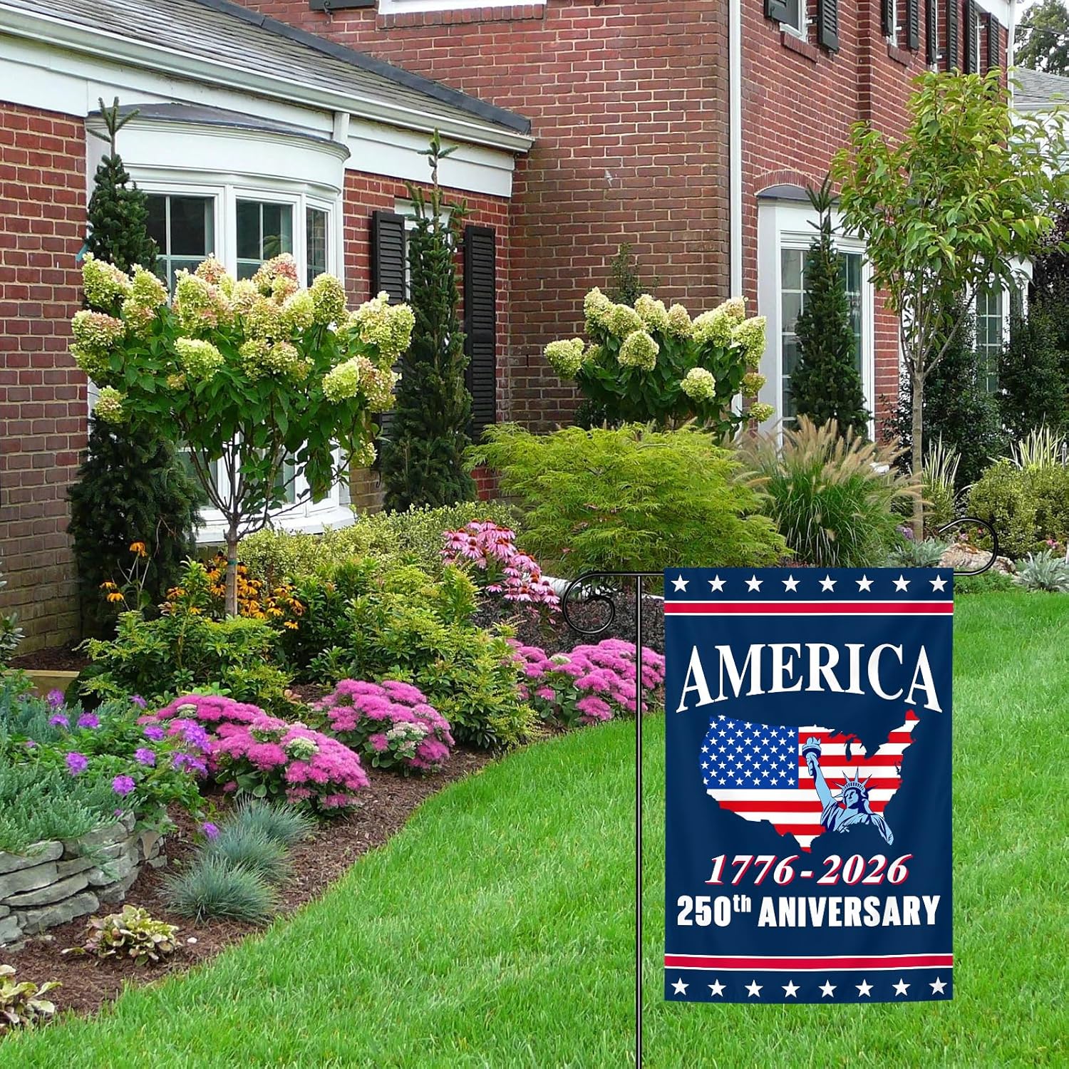 United States 250th Anniversary Flag 12x18 Garden Flags Double Side Banner 1776-2026 Patriotic - Image 7
