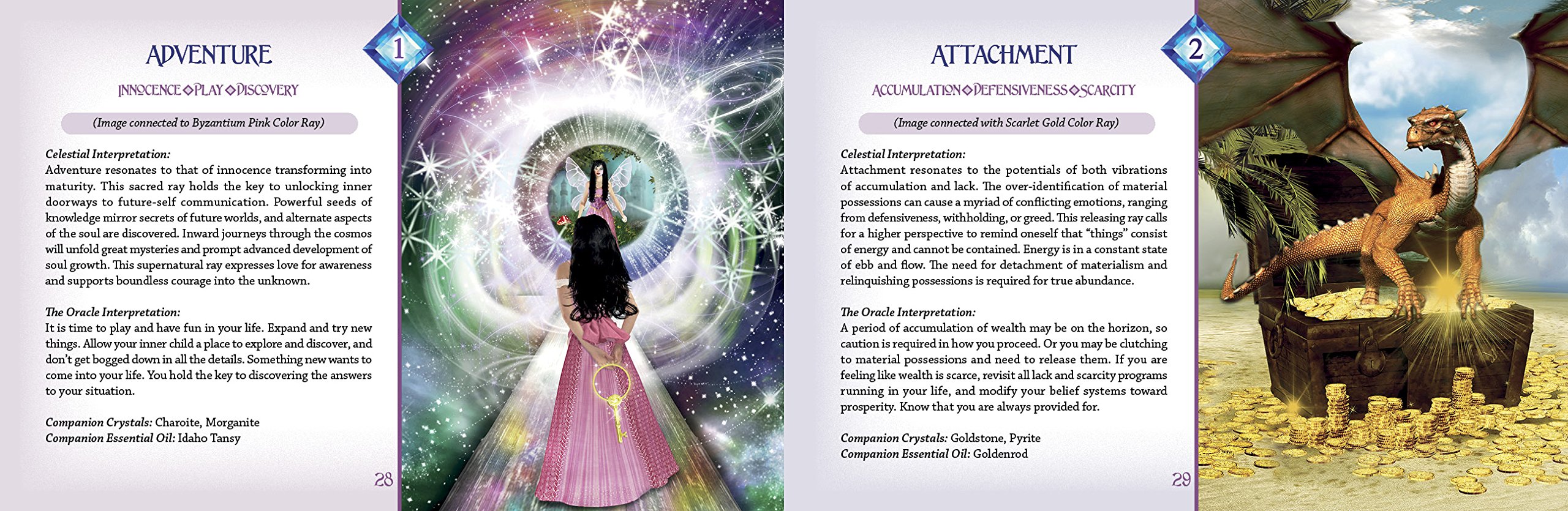 Magical Dimensions Oracle Cards and Activators: (Oracle Kit Box Set with 44 Cards and Guide Book)
