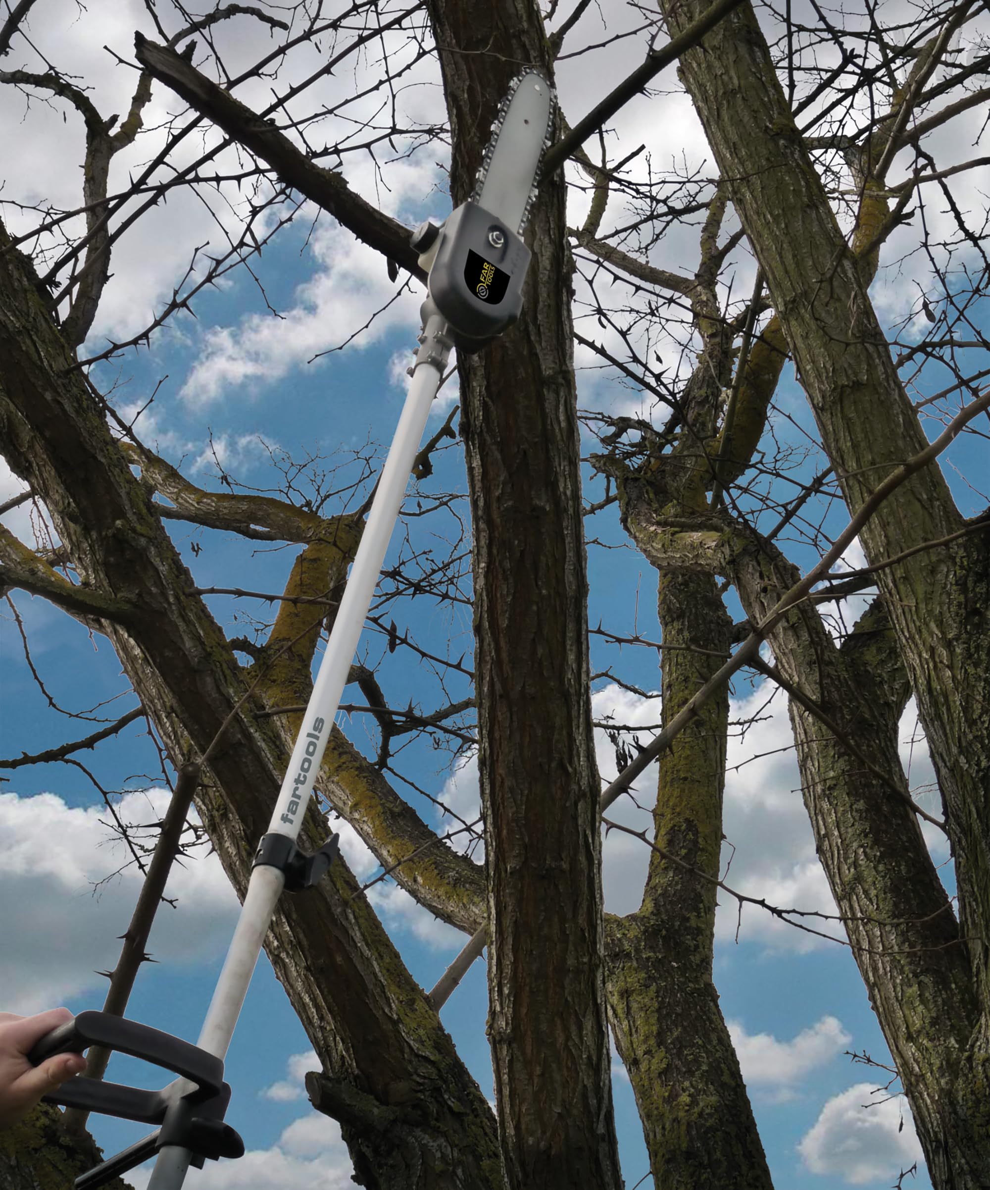 Fartools OMF800-Attrezzo modulabile 2 in 1 da giardinaggio, potenza 900W